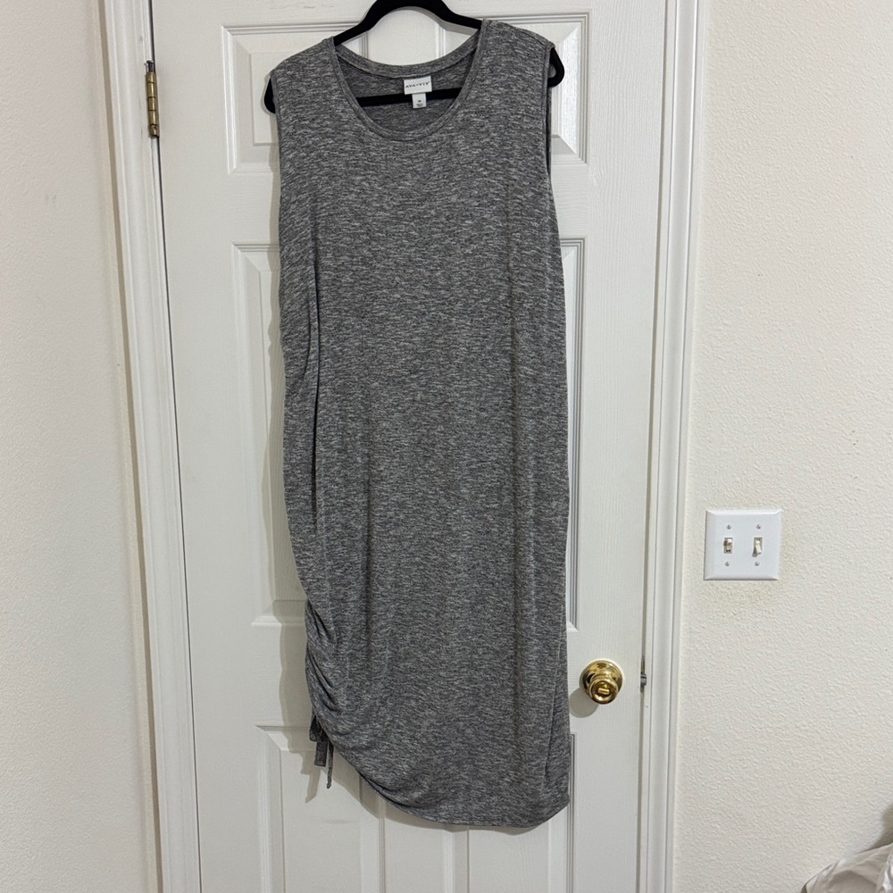 Ava & Viv Gray Midi Dress
